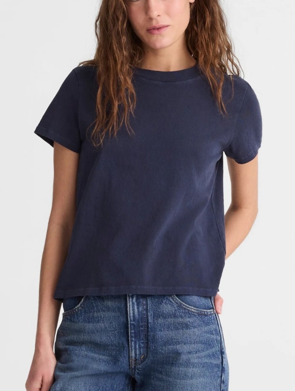 Madewell Relaxed Tee In Vintage Jersey, Sz M